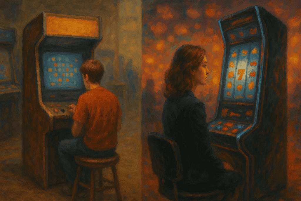 La evolución de los primeros salones recreativos al casino digital moderno